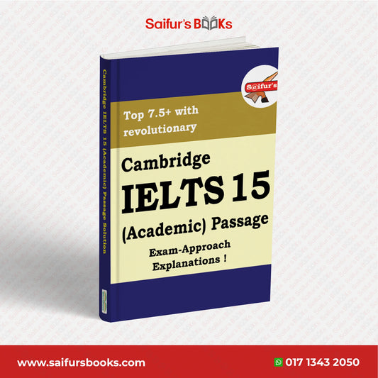 Saifur's Cambridge Bangla Solution-15 (AC READING)